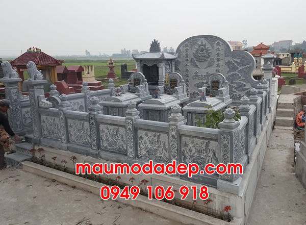 Lăng mộ đá đẹp tại Bắc Giang