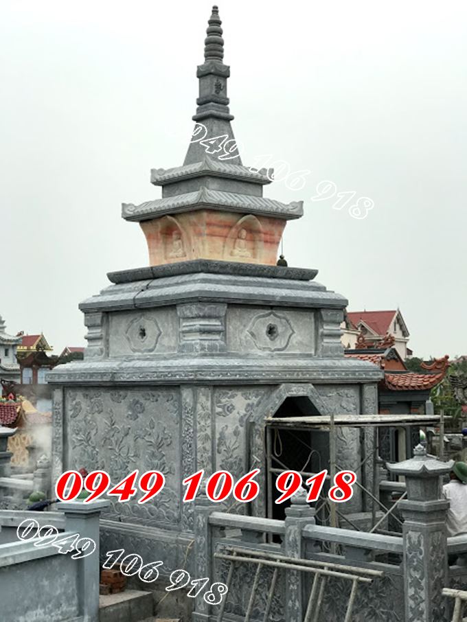 Bảo tháp đá để tro cốt tại Đồng Nai