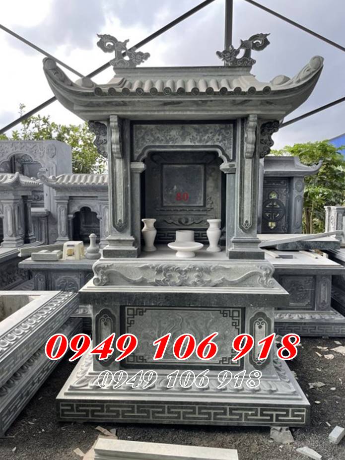 Địa chỉ thiết kế lắp đặt lăng thờ đá khu lăng mộ uy tín chất lượng tại Ninh Bình